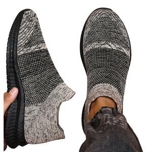 Hyper Women's Walking Shoes Slip on Sock Sneakers Lady Girls Nurse Mesh Fashion